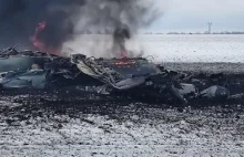 Nad Kijowem zestrzelono dwa rosyjskie samoloty