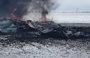 Nad Kijowem zestrzelono dwa rosyjskie samoloty
