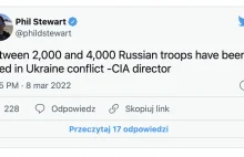 CIA pod względem ilości zabitych żołnierzy Rosyjskich