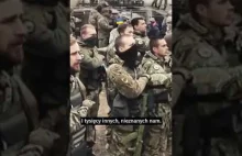Ukraińscy żołnierze przed Walką