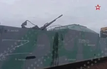 Rosja właśnie wysłała pociągi pancerne