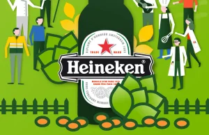 Heineken wstrzymuje produkcję i sprzedaż piwa w Rosji