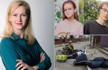 Pictured: Mother killed alongside her kids during Russian shelling