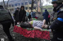 [zdjęcia] Rosjanie zbombardowali szpital położniczy.