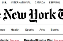 The New York Times wycofuje swoich dziennikarzy z Rosji