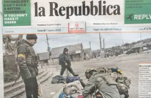 Zagraniczne media pokazują zdjęcia ofiar wojny bez retuszu.