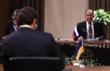 Spotkanie Ławrow-Kułeba w Turcji. "Rosja nie zgodziła się na zawieszenie broni"