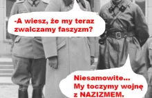 trwa wojna z faszyzmem i nazizmem