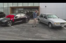 Mężczyzna dostaje nowy samochód po przejechaniu miliona mil starym Volvo