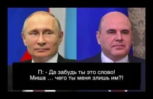 Domniemana rozmowa Putina z premierem Michaiłem Miszustinem