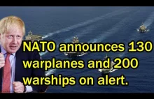 NATO stawia 130 samolotów i 200 okrętów w gotowości