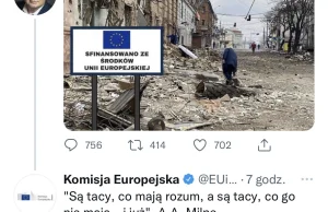 UE wyjaśnia Sakiewicza: "Są tacy, co mają rozum, a są tacy, co go nie mają..."