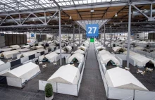 Specjalne namioty dla uchodźców w Niemczech