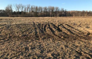 Wjazd na moją łąkę samochodów terenowych