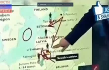 Rosyjski państwowy kanał telewizyjny: plan okupacji krajów Bałtyckich