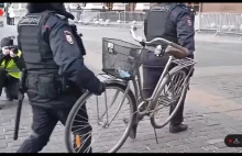 W dniu dzisiejszym aresztowano w Moskwie rower.
