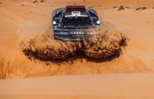 Pierwsze pustynne zwycięstwo! Audi RS Q e-tron wygrywa Rajd Abu Dhabi