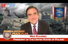 PEACE PLAN 4UKRAINE President Max Kolonko PLAN POKOJOWY UKRAINE-RUSSIA CONFLICT