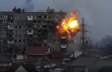 Film pokazujący Mariupol w 18 dniu wojny - Materiał Ministerstwa Obrony Ukrainy