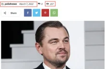 Leonardo DiCaprio nie przekazał Ukrainie 10 mln dolarów. To fake news