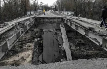 Odbudowa ukraińskiej infrastruktury pochłonie setki miliardów dolarów