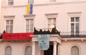 Aktywiści zajęli londyński dom oligarchy Olega Deripaski