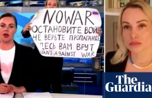 ‘They’re lying to you’: Russian TV employee interrupts news broadcast