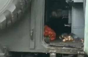 Siły rosyjskie porzuciły ciężarówkę z kuchnią polową PAK-200