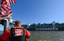 Statek Evergreen na mieliźnie w USA blisko rocznicy zablokowania kanału...