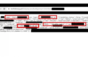 Można było pobrać dane osobowe tysięcy sympatyków Konfederacji