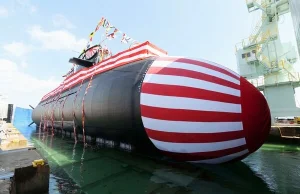 Japonia zwodowała nową łódź podwodną