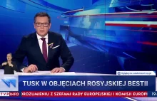 TVPiS: "Tusk w objęciach rosyjskiej bestii"