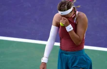 turniej WTA: Wiktoria Azarenka (Białoruś) rozpłakała się w środku meczu