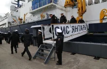 Alarm Brytyjczyków: Jantar wypłynął z Rosji