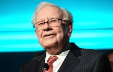 Warren Buffett trzyma w gotówce 144 mld dolarów. Nie ma w co inwestowac!