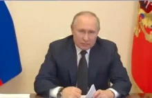 Kuriozalne słowa Putina. "Rosyjską armia robi wszystko, by uniknąć ofiar cywilny
