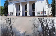 Rosyjscy terroryści zbombardowali teatr w Mariupolu