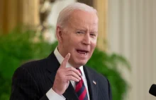 Biden ogłosił. USA przekażą Ukrainie b--ń wartą setki milionów.