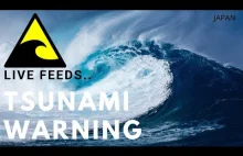 LIVE: Tsunami Japonia - Kamera LIVE