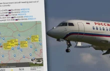 Pięć rosyjskich samolotów rządowych leci na wschód