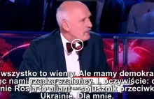 Korwin: "Rosja to nasi sprzymierzeńcy przeciwko Ukrainie." (4:53)