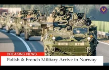 Polskie i Francuskie wojsko dotarło na ćwiczenia wojskowe w Norwegii