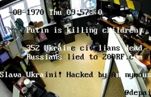 Anonymous przejęli streamingi z rosyjskich kamer monitoringu