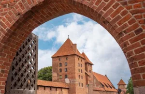Zamek w Malborku to największy zamek Świata z błota (dokładniej z cegły)