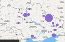 Bellingcat stworzył mapę incydentów szkód cywilnych na Ukrainie