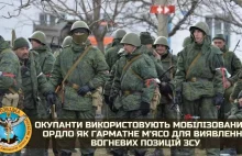 Rosjanie wykorzystują mężczyzn zmobilizowanych w Donbasie jako mięso armatnie