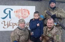 Wzruszająca chwila w Ukrainie. 11-latek zgłosił się do wojska, chciał...