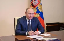 Inteligencja: Putin zwolnił ponad 1000 osób z otoczenia, obawiając się zatrucia