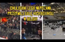 Chuligani Legii Warszawa przerywają walkę Hari vs Wrzosek 2 w Belgii