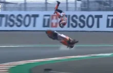 Poważny wypadek Marca Márquez'a przed wyścigiem MotoGP w Indonezji.